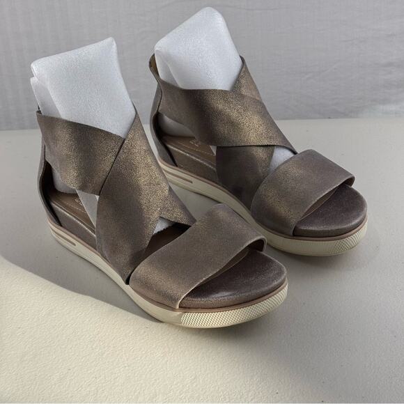 Eileen Fisher Sport Platform Sandal Women’s Size 9 Sporty-Chic Sneakers Inspired - Picture 11 of 11